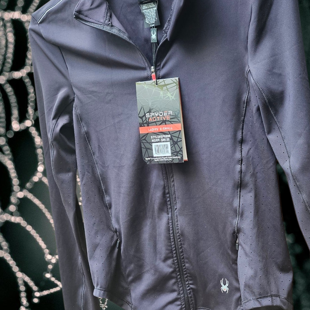 Spyder Active Women's Black Performance Jacket NWT XS